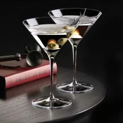 Cashs Crystal Cashs Ireland, Grand Cru Handmade American Martini, Pair 11 Cashs Crystal Cashs Ireland, Grand Cru Handmade American Martini, Pair -wine set shop 009214C c grandcru martini161200