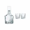 Nachtmann Portmeirion USA Nachtmann Sculpture Decanter And 2 Whiskey Tumblers, Set Of 3 -wine set shop 101984R a1