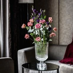 Nachtmann Portmeirion USA Nachtmann Minerva 12" Footed Vase -wine set shop 103634R a3