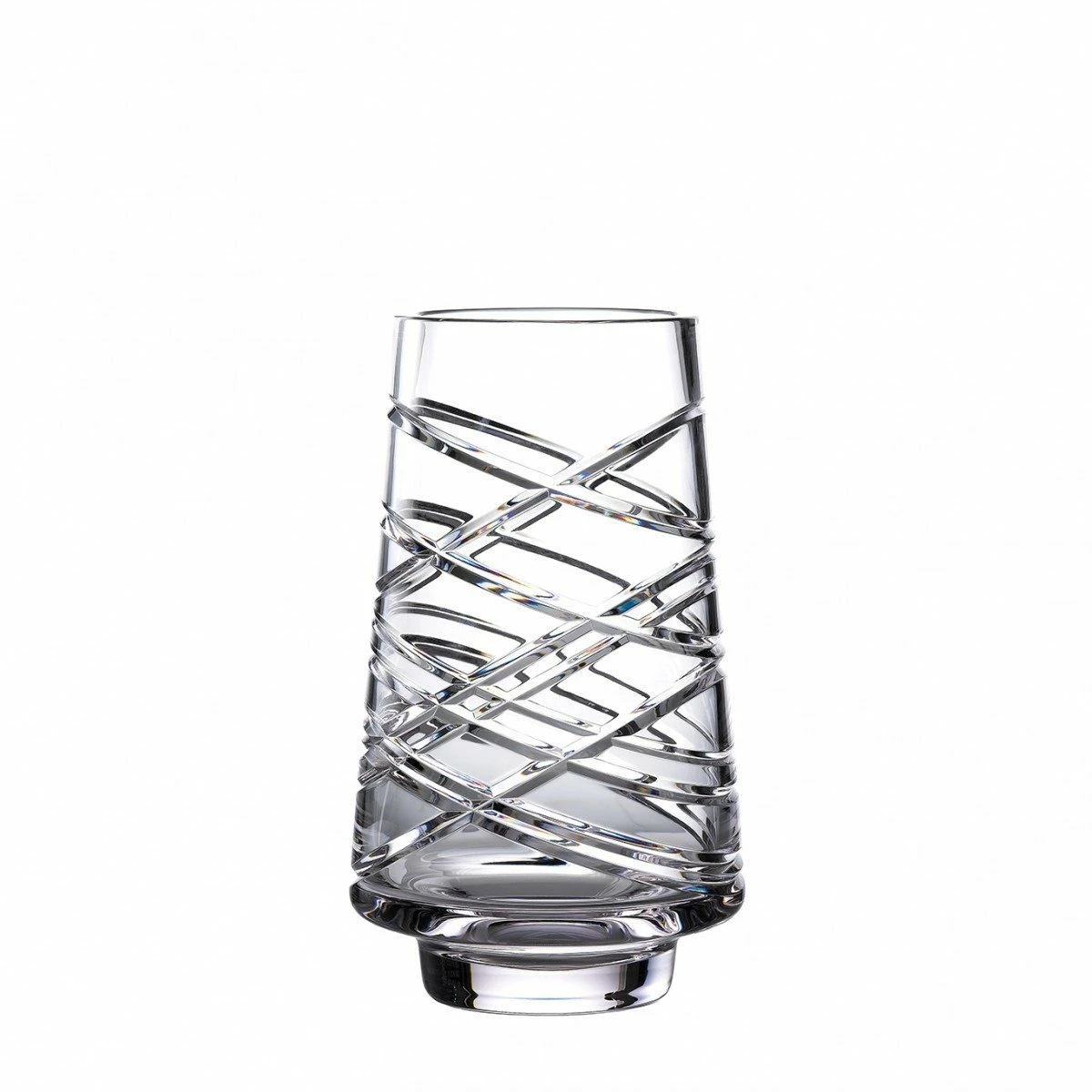 Waterford Crystal Mastercraft Aran 10" Vase 1 Waterford Crystal Mastercraft Aran 10" Vase