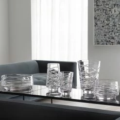 Waterford Crystal Mastercraft Aran 10" Vase 5 Waterford Crystal Mastercraft Aran 10" Vase -wine set shop 1052018 a3