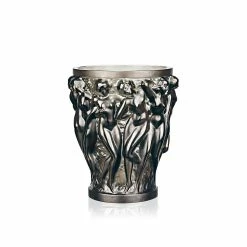 Lalique Bacchantes 9.5" Vase, Bronze