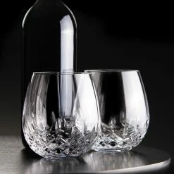Waterford Crystal Waterford Lismore Essence Stemless Light Red Wine, Pair -wine set shop 1058173 a3