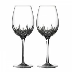 Waterford Crystal Waterford Lismore Essence Red Wine Goblet, Pair