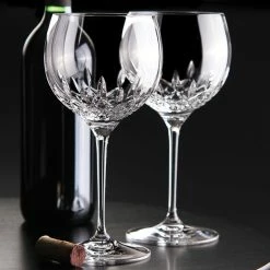 Waterford Crystal Lismore Essence Balloon Wine, Pair 5 Waterford Crystal Lismore Essence Balloon Wine, Pair -wine set shop 1058184 a3