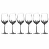 Waterford Crystal Waterford Lismore Essence Red Wine Crystal Goblets, Set Of 6 -wine set shop 1058211 a1