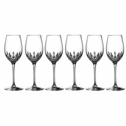 Waterford Crystal Waterford Lismore Essence Crystal White Wine, Set Of 6
