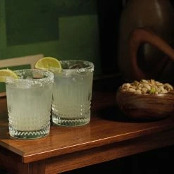 Waterford Crystal Waterford Lismore Diamond DOF Tumblers, Pair 8 Waterford Crystal Waterford Lismore Diamond DOF Tumblers, Pair -wine set shop 1058223 a4