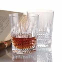 Waterford Crystal Waterford Lismore Diamond DOF Tumblers, Pair 9 Waterford Crystal Waterford Lismore Diamond DOF Tumblers, Pair -wine set shop 1058223 a5