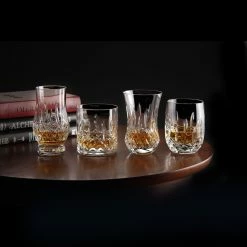 Waterford Crystal Waterford Lismore Flared Sipping Whiskey Crystal Tumbler, Pair -wine set shop 1058299 a5
