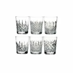 Waterford Crystal, Lismore Connoisseur DOF Tumblers, Mixed Set Of 6