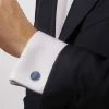 Lalique Toupie Cufflinks Pair, Sapphire Blue 5 Lalique Toupie Cufflinks Pair, Sapphire Blue -wine set shop 10603900 10603900 a1 1