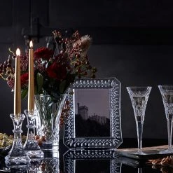 Waterford Crystal Waterford Lismore 8 X 10" Crystal Picture Frame -wine set shop 1060409 a4