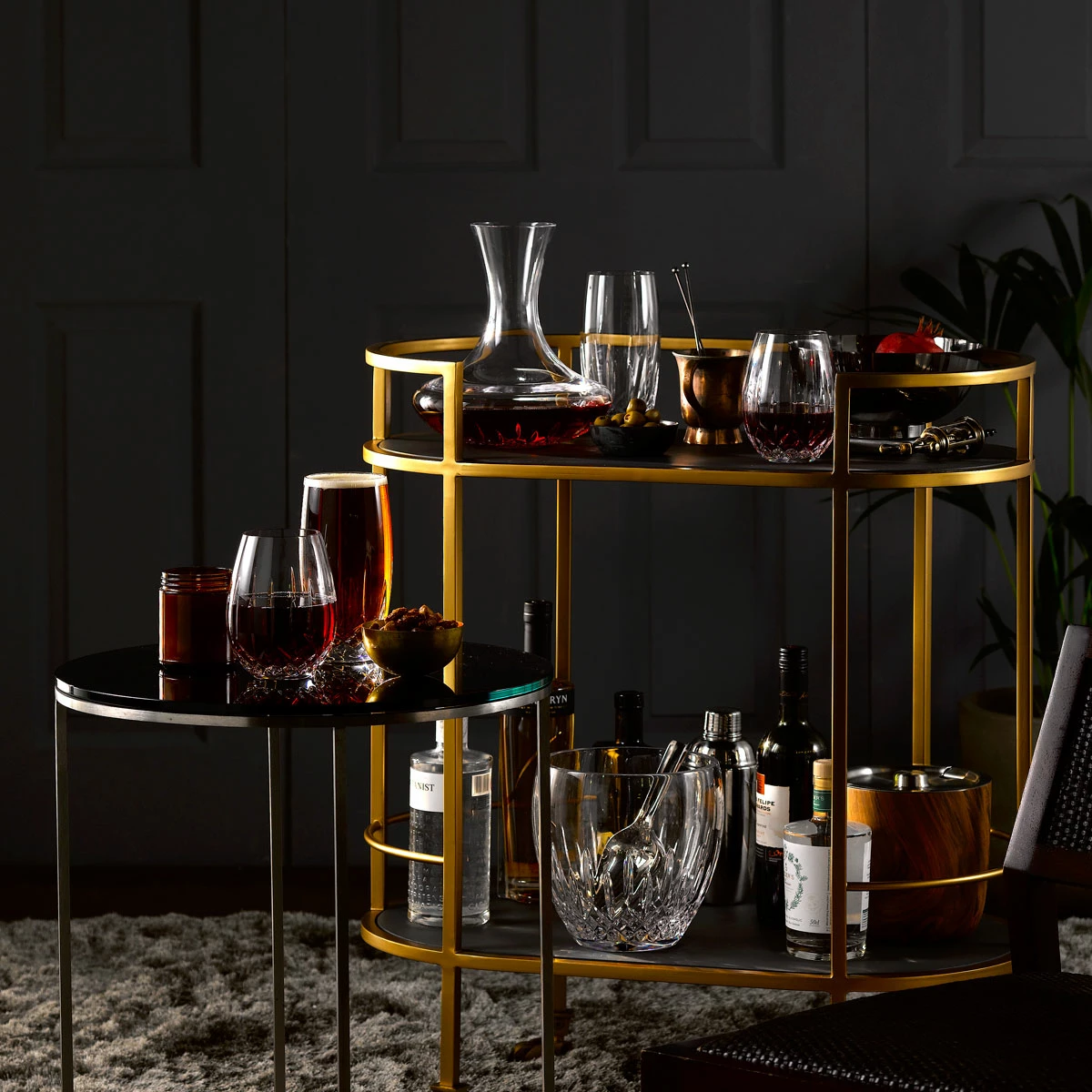 Waterford Crystal Lismore Nouveau Stemless Deep Red Wine Pair 3 Waterford Crystal Lismore Nouveau Stemless Deep Red Wine Pair - Image 3