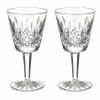 Waterford Crystal Waterford Mastercraft Lismore 1952 Claret Wine Glass, Pair -wine set shop 1061736 a1