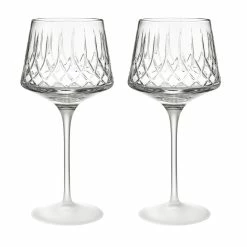 Waterford Crystal Waterford Lismore Arcus Wine Glasses, Pair