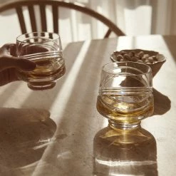 Waterford Crystal Waterford Aran 9.5oz. Whiskey Tumblers, Pair -wine set shop 1064632 a6