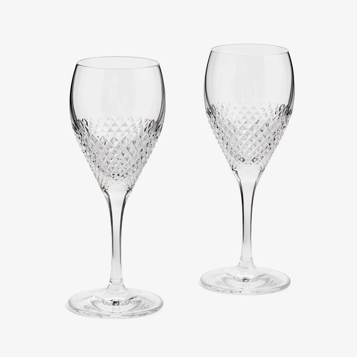Wedgwood China Wedgwood Vera Wang Diamond Mosaic Wine Pair 1 Wedgwood China Wedgwood Vera Wang Diamond Mosaic Wine Pair