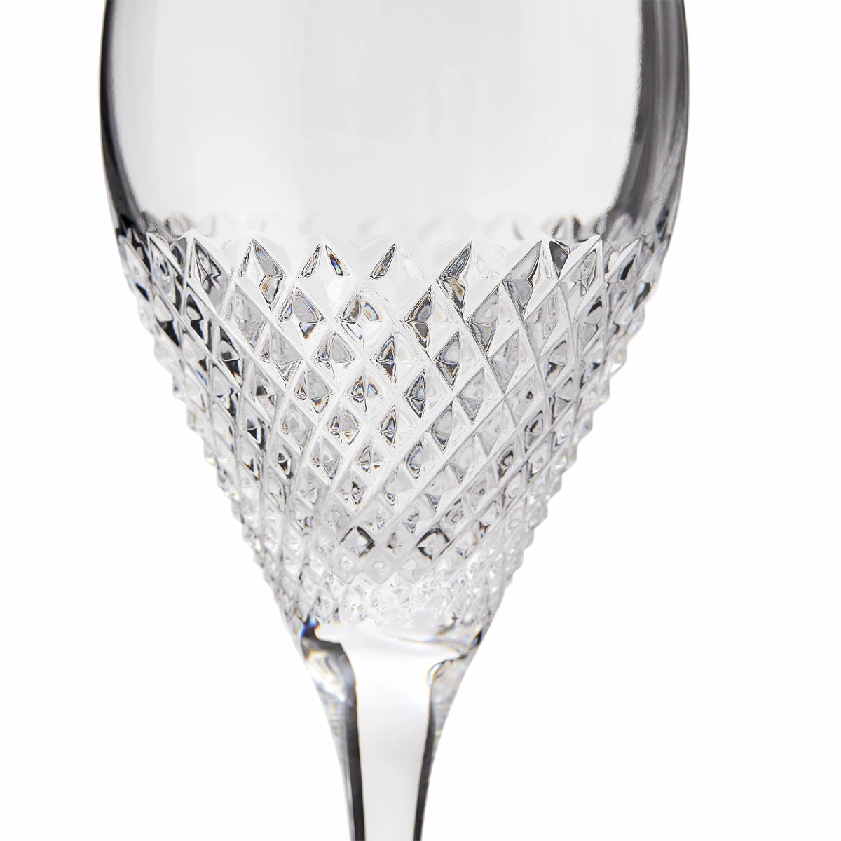 Wedgwood China Wedgwood Vera Wang Diamond Mosaic Wine Pair 2 Wedgwood China Wedgwood Vera Wang Diamond Mosaic Wine Pair - Image 2