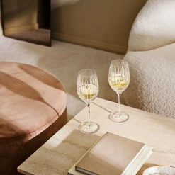 Waterford Crystal Waterford Lismore Diamond White Wine Medium Glass, Single -wine set shop 1068070 a4