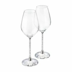 Swarovski Crystalline Wine Glasses Pair