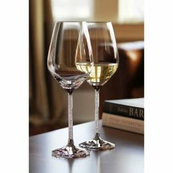 Swarovski Crystalline Wine Glasses Pair -wine set shop 1095948 a5