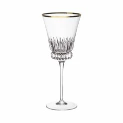 Villeroy And Boch Grand Royal Gold Claret Wine Glass, Single
