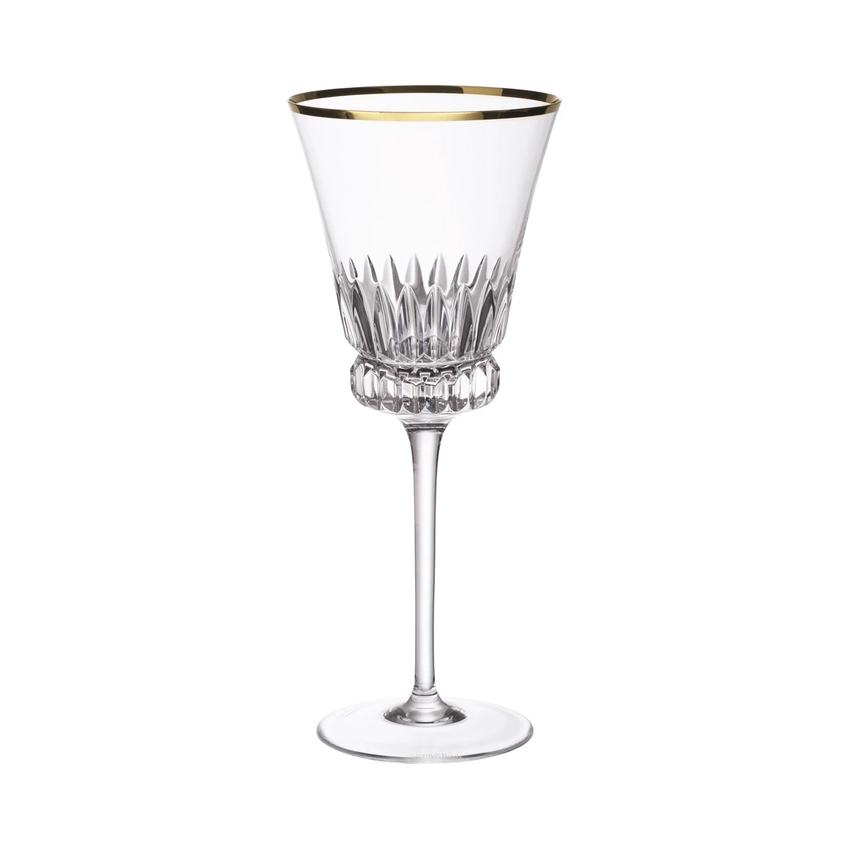 Villeroy And Boch Grand Royal Gold Claret Wine Glass, Single 1 Villeroy And Boch Grand Royal Gold Claret Wine Glass, Single