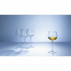 Villeroy And Boch Purismo Soft And Rounded White Wine Glasses, Set Of 4 -wine set shop 1137808124 a3