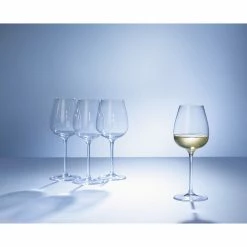 Villeroy And Boch Purismo Fresh And Light White Wine Glasses, Set Of 4 -wine set shop 1137808128 a3