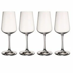 Villeroy And Boch Ovid White Wine Glasses, Set Of 4 -wine set shop 1172098120 a4