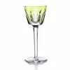 Baccarat Crystal Baccarat Harcourt Rhine Wine Glass, Moss -wine set shop 1201133B a1