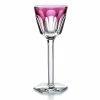 Baccarat Crystal Baccarat Harcourt Rhine Wine Glass, Single, Pink -wine set shop 1201135B a1