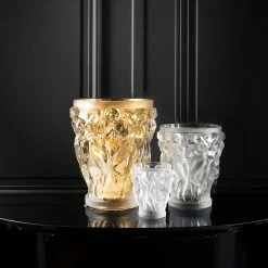 Lalique Bacchantes 9.5" Vase, Clear -wine set shop 1220000 a13