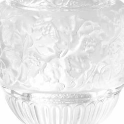 Lalique Versailles 13.5" Vase -wine set shop 1226100 a4