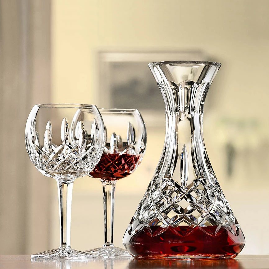 Waterford Crystal Lismore Balloon Wine Glasses, Pair 3 Waterford Crystal Lismore Balloon Wine Glasses, Pair - Image 3