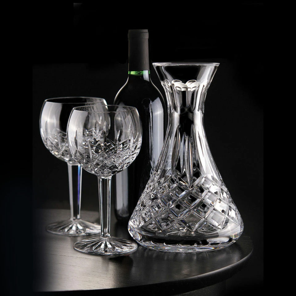 Waterford Crystal Lismore Balloon Wine Glasses, Pair 4 Waterford Crystal Lismore Balloon Wine Glasses, Pair - Image 4