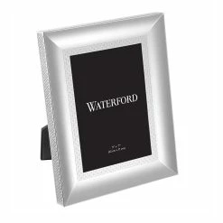 Waterford Crystal Waterford Lismore Diamond Silver 5x7" Picture Frame