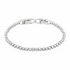 Swarovski Crystal And Rhodium Emily Bracelet -wine set shop 1808960 a1