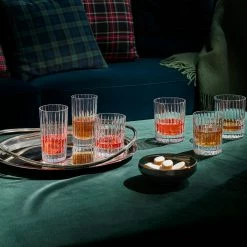 Baccarat Crystal, Harmonie DOF Tumbler, Pair -wine set shop 1845261B a9