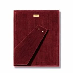 Aerin Valentina Velvet Frame 4x6", Cinnabar -wine set shop 19220007AE a3