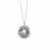 Cashs Crystal Cashs Ireland, Newgrange Circle Pendant Crystal Necklace, Medium -wine set shop 19246C a1