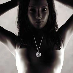 Cashs Crystal Cashs Ireland, Newgrange Circle Pendant Crystal Necklace, Medium -wine set shop 19246C a3