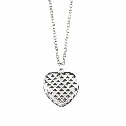 Cashs Crystal Cashs Ireland, Crystal Ireland's True Heart Pendant Necklace, Medium