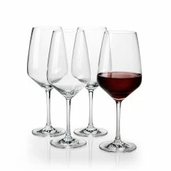 Villeroy And Boch Voice Basic Red Wine Glasses, Set Of 4