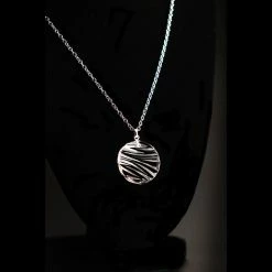 Cashs Crystal Cashs Ireland, Crystal Wild Atlantic Way Pendant Necklace, Medium -wine set shop 19799C a5