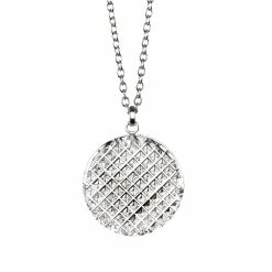 Cashs Crystal Cashs Ireland, Crystal Kerry Pendant Necklace, Large