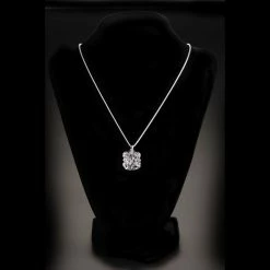 Cashs Crystal Cashs Ireland, Kerry Bead Crystal Necklace, Sterling Silver Snake Chain, Large -wine set shop 20577C c bead neck stand 20577C a1