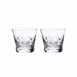 Baccarat Crystal, Beluga DOF Tumbler #2, Pair