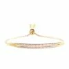 Cashs Crystal Cashs Ireland, Elyse Crystal And Gold Pave Pull Up Bracelet -wine set shop 23011C a1